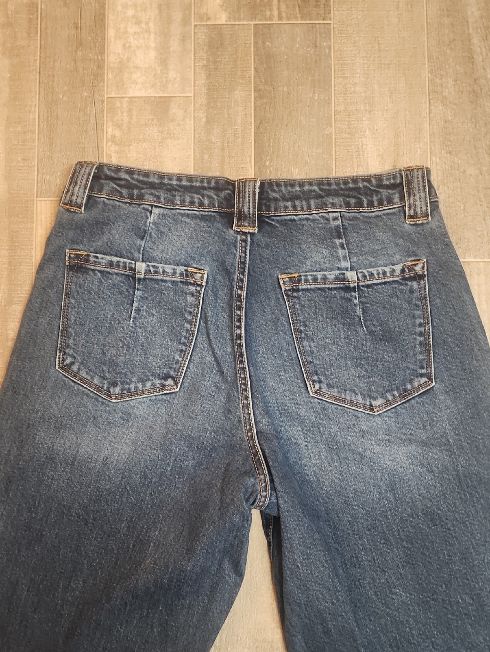 Kancan Brand Wide Leg Jeans - Picture 8 of 9